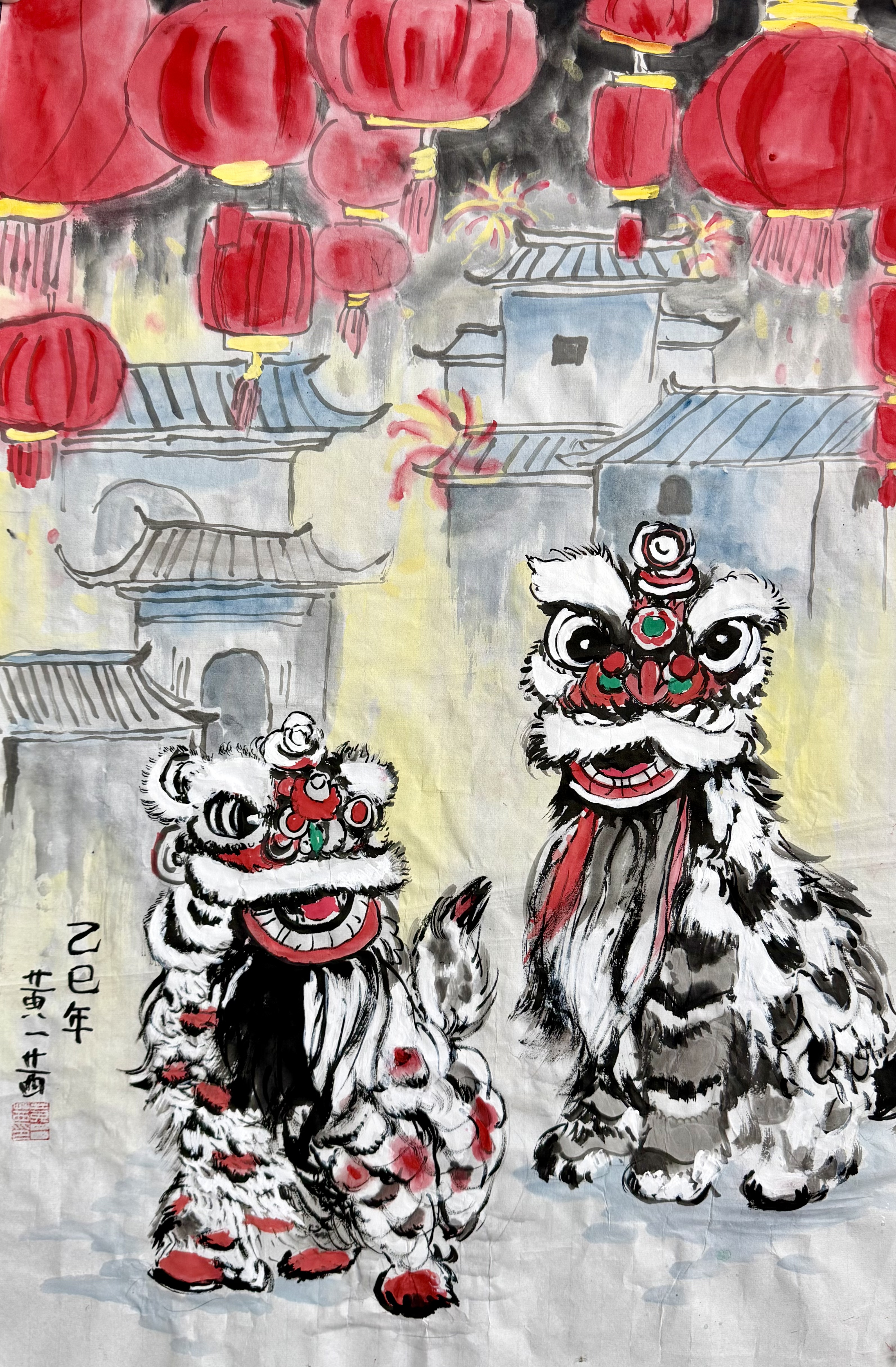 醒狮贺岁庆新年