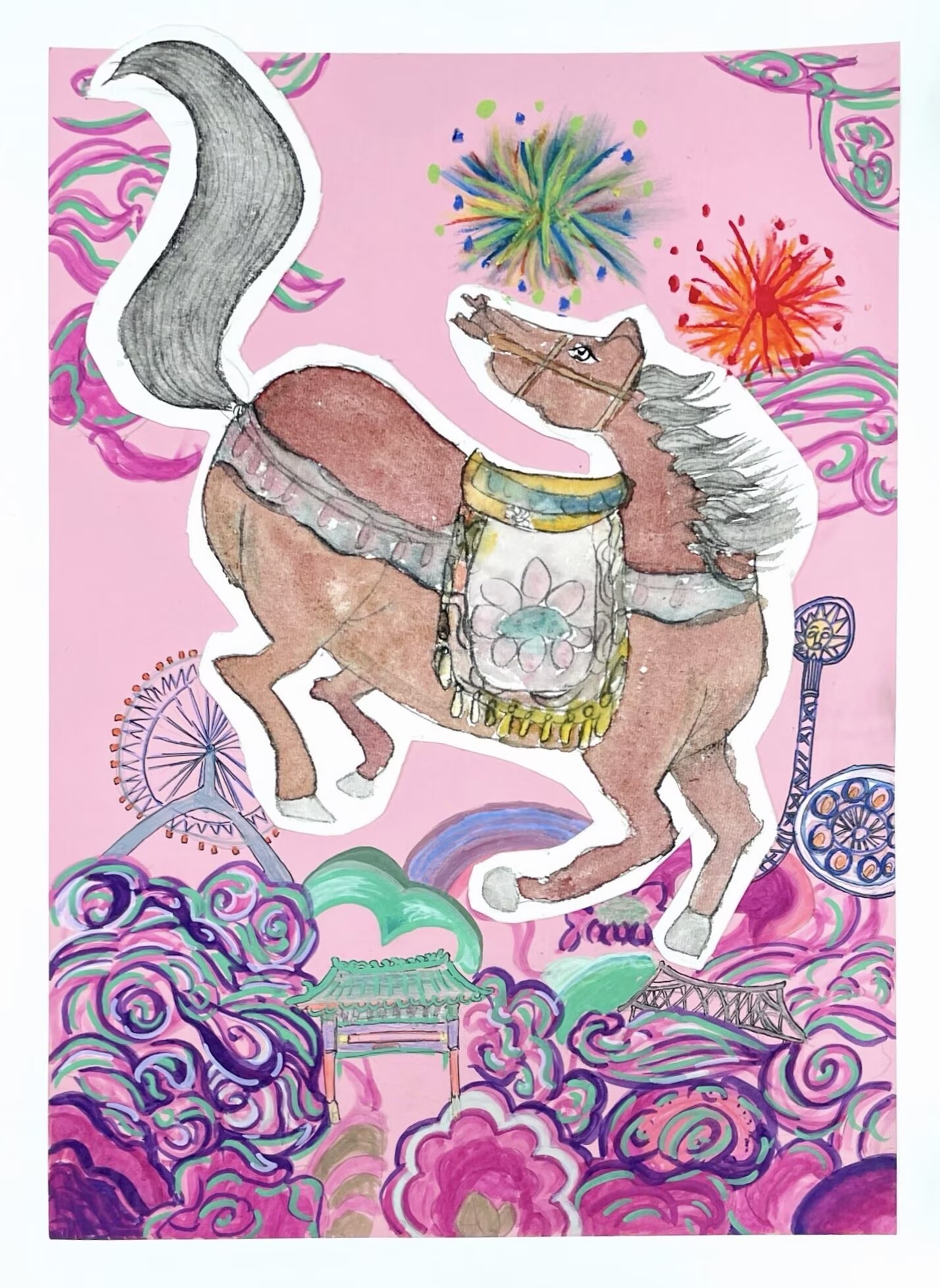 《福马津彩迎新岁》