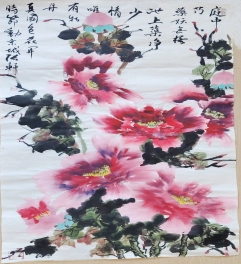 中国画：牡丹图